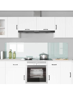 Rivestimento da Cucina Bianco 100 x 50 cm vetro temperato
