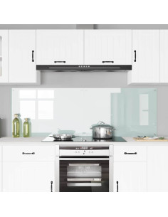 Rivestimento da Cucina Bianco 90 x 60 cm vetro temperato