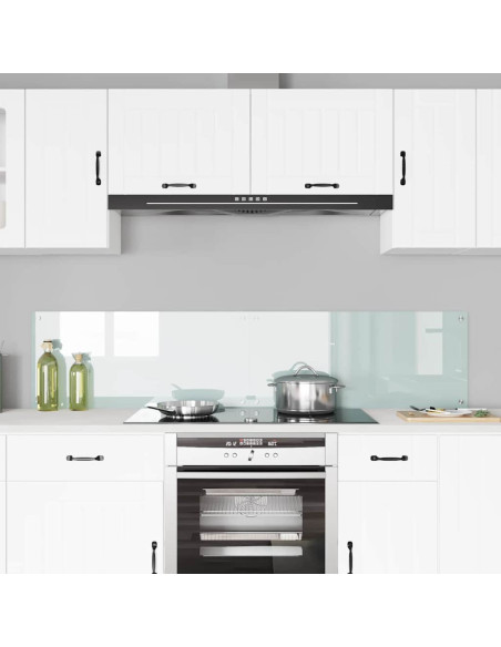 Rivestimento da Cucina Bianco 90 x 40 cm vetro temperato