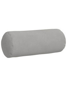 Cuscini a rullo 2 pcs Grigio chiaro Ø 15 x 40 cm