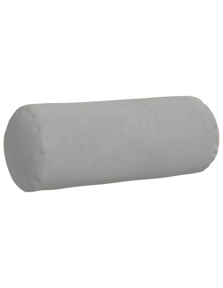 Cuscini a rullo 2 pcs Grigio chiaro Ø 15 x 40 cm