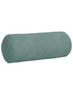 Cuscini a rullo 2 pcs Verde Mare Ø 15 x 40 cm Tessuto in Cords