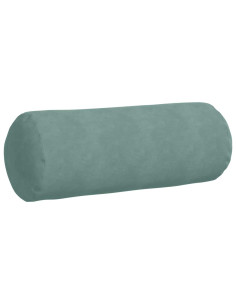 Cuscini a rullo 2 pcs Verde Mare Ø 25 x 70 cm Tessuto in Cords