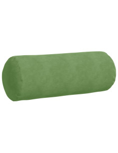 Cuscini a rullo 2 pcs Verde chiaro Ø 25 x 70 cm
