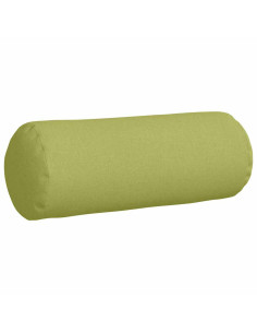 Cuscini a rullo 2 pcs Verde chiaro Ø 25 x 70 cm Tessuto