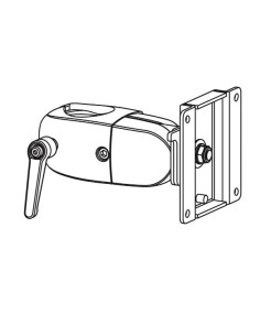 POLE CLAMP SINGLE PIVOT W/ P/L
