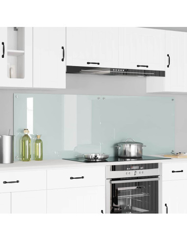 Rivestimento da Cucina Bianco 90 x 60 cm vetro temperato