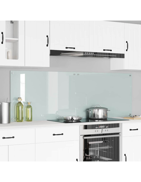 Rivestimento da Cucina Bianco 90 x 60 cm vetro temperato