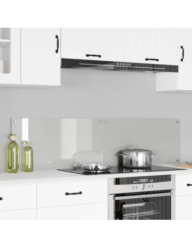 Rivestimento da Cucina Trasparente 80 x 40 cm vetro temperato