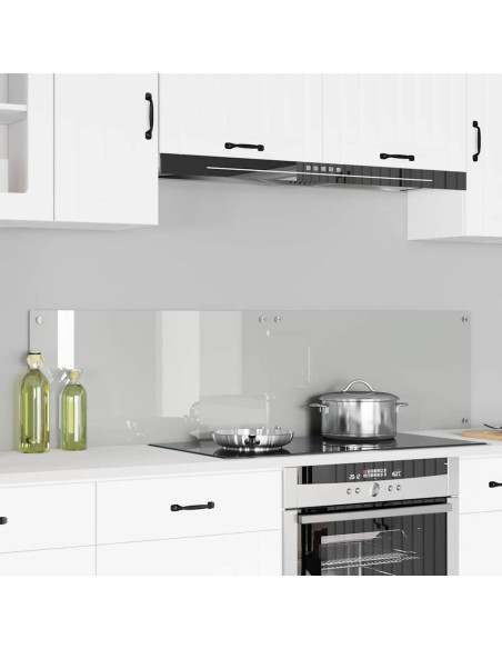 Rivestimento da Cucina Trasparente 80 x 40 cm vetro temperato