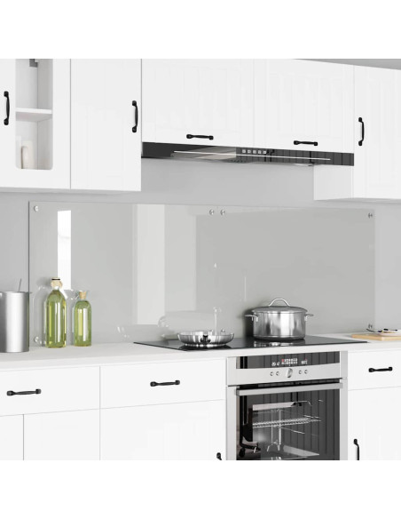 Rivestimento da Cucina Trasparente 90 x 60 cm vetro temperato