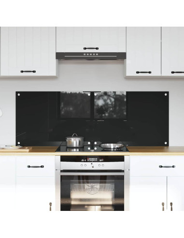Rivestimento da Cucina Nero 70 x 50 cm vetro temperato