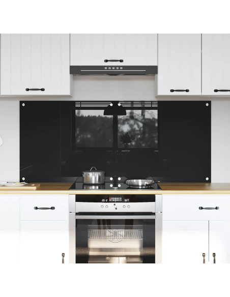 Rivestimento da Cucina Nero 70 x 60 cm vetro temperato