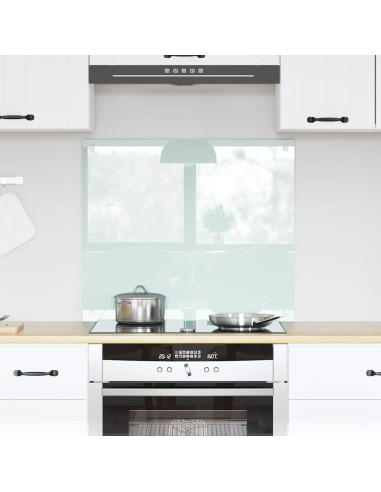 Rivestimento da Cucina Bianco 70 x 60 x 0.8 cm vetro temperato
