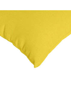 Cuscini da Divano 2 pcs Giallo Chiaro 50 x 30 cm Tessuto 2