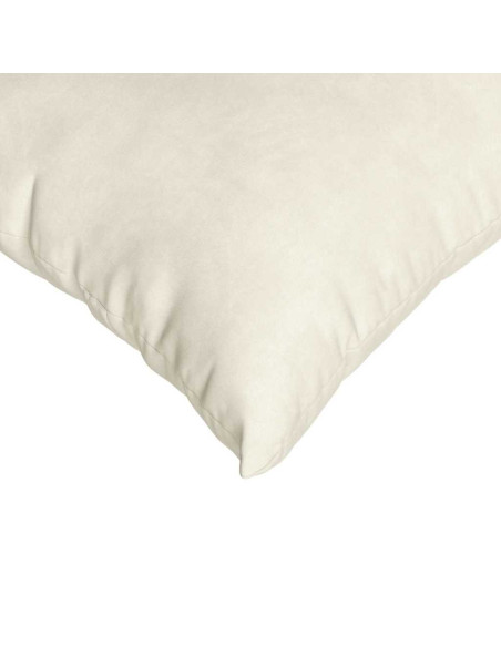Cuscini da Divano 2 pcs Crema 50 x 30 cm Tessuto in Cords