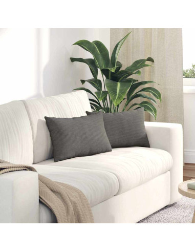 Cuscini da Divano 2 pcs Grigio chiaro 50 x 30 cm