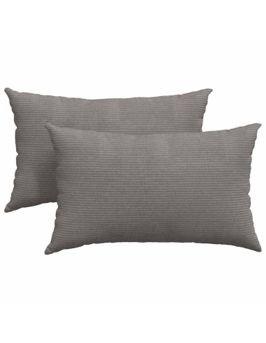 Cuscini da Divano 2 pcs Grigio chiaro 50 x 30 cm