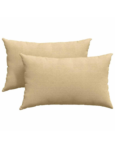 Cuscini da Divano 2 pcs Grigio Verde 50 x 30 cm