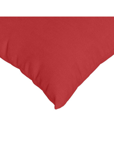 Cuscini da Divano 2 pcs Rosso 60 x 40 cm Tessuto