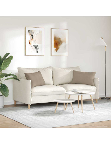 Cuscini da Divano 2 pcs Talpa 60 x 40 cm Tessuto