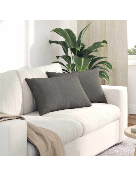 Cuscini da Divano 2 pcs Grigio chiaro 60 x 40 cm