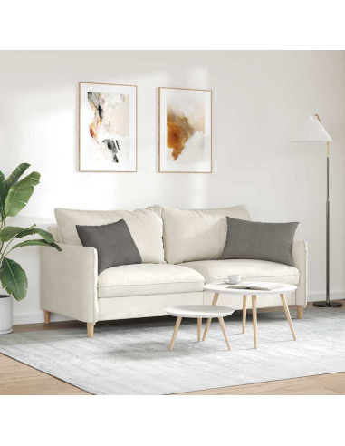 Cuscini da Divano 2 pcs Grigio chiaro 60 x 40 cm