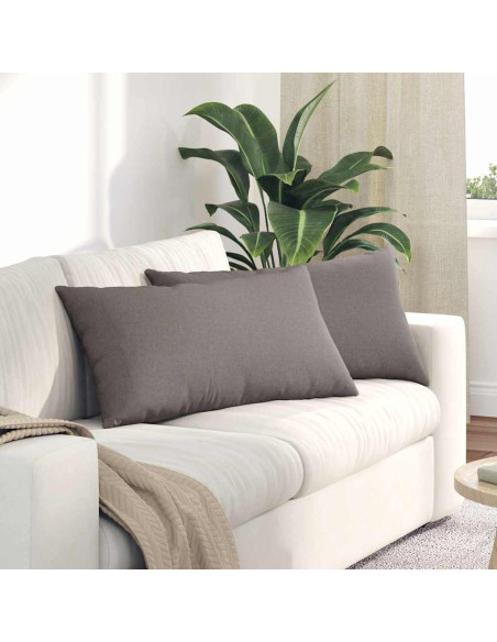 Cuscini da Divano 2 pcs Talpa 80 x 40 cm Tessuto