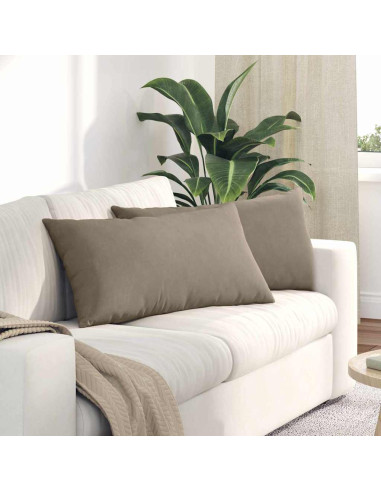Cuscini da Divano 2 pcs Talpa 80 x 40 cm Tessuto