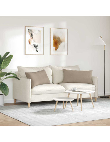 Cuscini da Divano 2 pcs Talpa 80 x 40 cm Tessuto