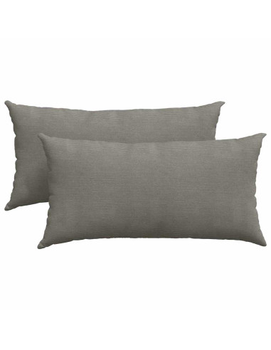 Cuscini da Divano 2 pcs Grigio chiaro 80 x 40 cm