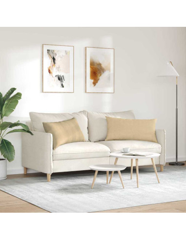 Cuscini da Divano 2 pcs Grigio Verde 80 x 40 cm