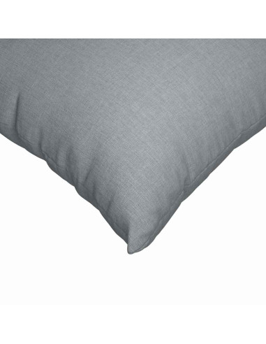 Cuscini da Divano 2 pcs Grigio chiaro 70 x 50 cm Tessuto