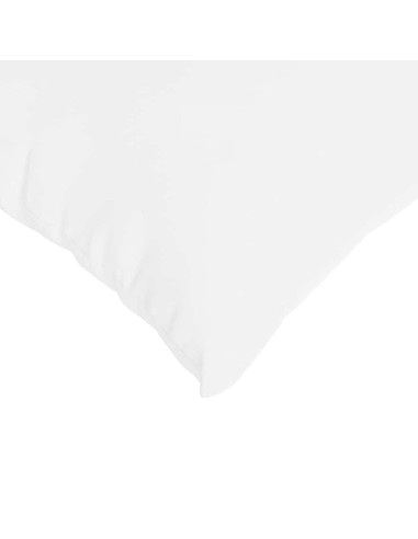 Cuscini da Divano 2 pcs Bianco 70 x 50 cm Tessuto