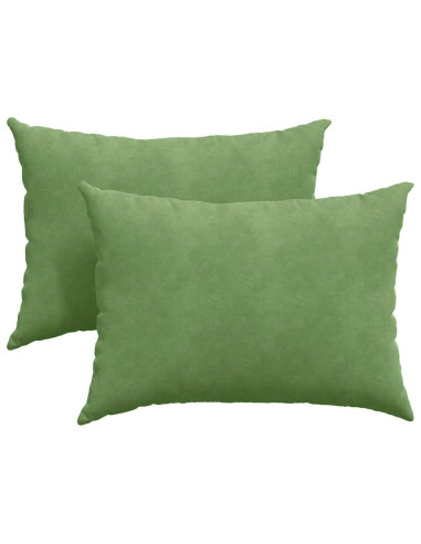 Cuscini da Divano 2 pcs Verde chiaro 70 x 50 cm