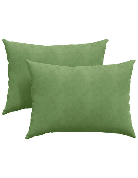 Cuscini da Divano 2 pcs Verde chiaro 70 x 50 cm