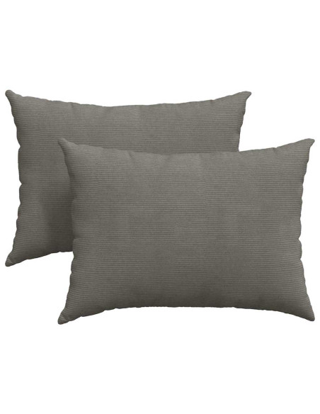 Cuscini da Divano 2 pcs Grigio chiaro 70 x 50 cm
