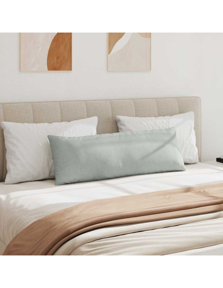 Cuscini da Divano 2 pcs Grigio chiaro 120 x 40 cm