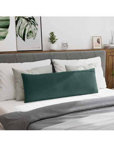 Cuscini da Divano 2 pcs Verde Scuro 120 x 40 cm