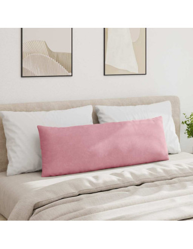 Cuscini da Divano 2 pcs Rosa 120 x 40 cm Tessuto in Cords