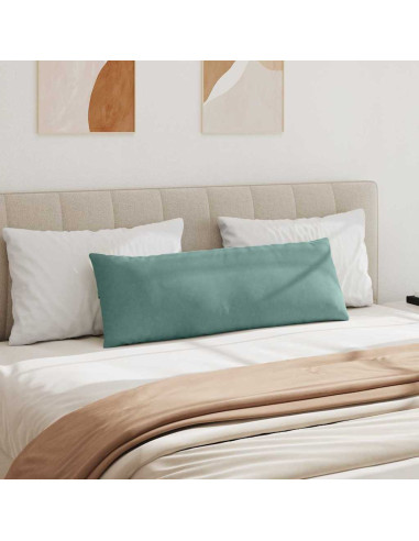 Cuscini da Divano 2 pcs Verde Mare 120 x 40 cm Tessuto in Cords