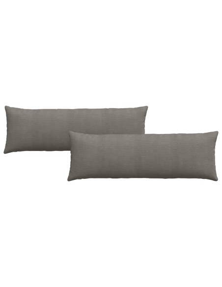Cuscini da Divano 2 pcs Grigio chiaro 120 x 40 cm