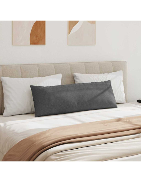 Cuscini da Divano 2 pcs Grigio scuro 120 x 40 cm