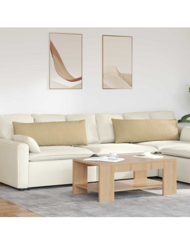 Cuscini da Divano 2 pcs Grigio Verde 120 x 40 cm