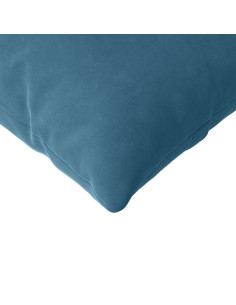 Cuscini da Divano 2 pcs Blu 145 x 40 cm Tessuto in Cords 2