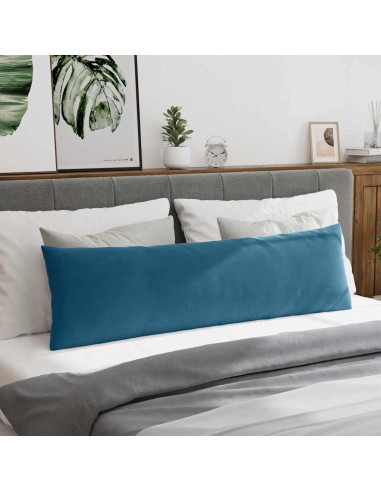 Cuscini da Divano 2 pcs Blu 145 x 40 cm Tessuto in Cords