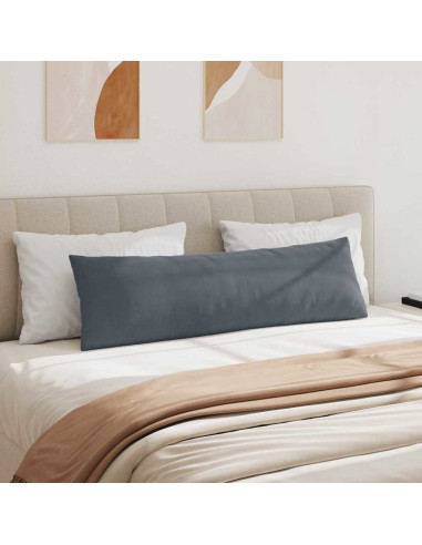 Cuscini da Divano 2 pcs Grigio scuro 145 x 40 cm
