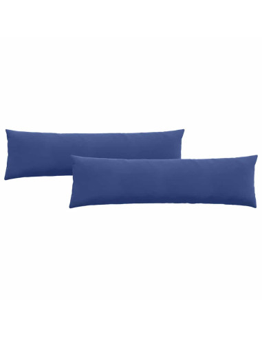 Cuscini da Divano 2 pcs Blu Polizia 145 x 40 cm