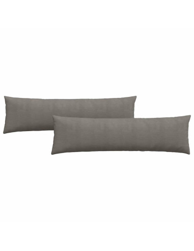 Cuscini da Divano 2 pcs Grigio chiaro 145 x 40 cm