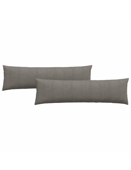 Cuscini da Divano 2 pcs Grigio chiaro 145 x 40 cm